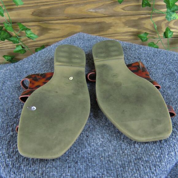 A New Day Women's Slide Brown Synthetic Sz 9 Wide Gently Used 2025 - Picture 7 of 7